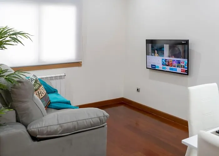 Precioso Estudio -centrico-garaje- Moderno-netflix Appartement Comarca de Vigo